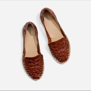 Nisolo Women's Huarache Sandal Brandy